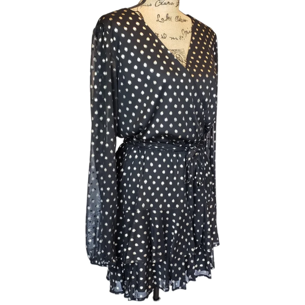 City Triangles Ruffle Mini Dress - Picture 1 of 11